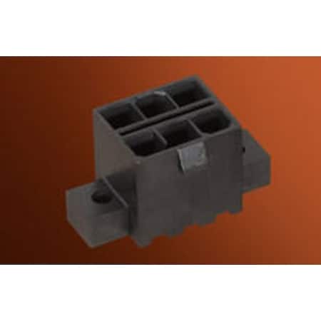 Molex Rectangular Power Connector, 10 Contact(S), Male, Solder Terminal, Receptacle 15977102